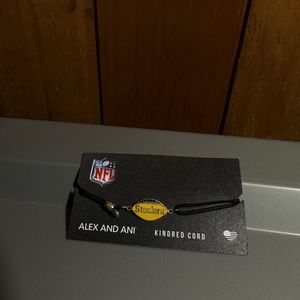 Alex and Ani Steelers Cord Bracelet